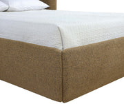 Elowen Chenille Fabric Upholstered Full Bed in Brown - ElowenBrown-F