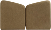 Elowen Chenille Fabric Upholstered Full Bed in Brown - ElowenBrown-F