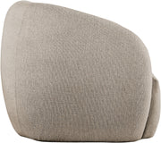 Elowen Fabric Upholstered Chair in Beige - 107Beige-C