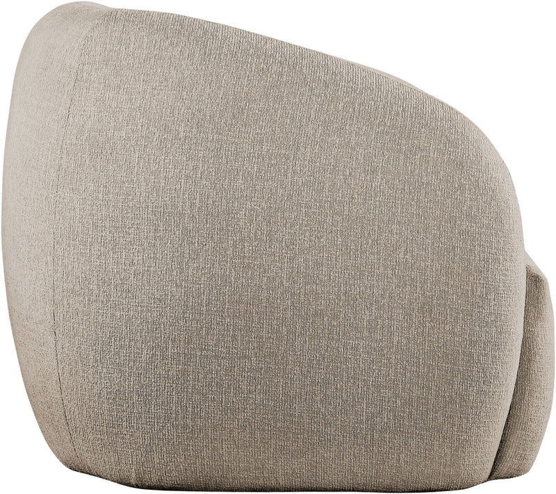 Elowen Fabric Upholstered Chair in Beige - 107Beige-C