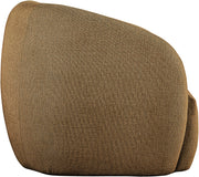 Elowen Fabric Upholstered Chair in Brown - 107Brown-C