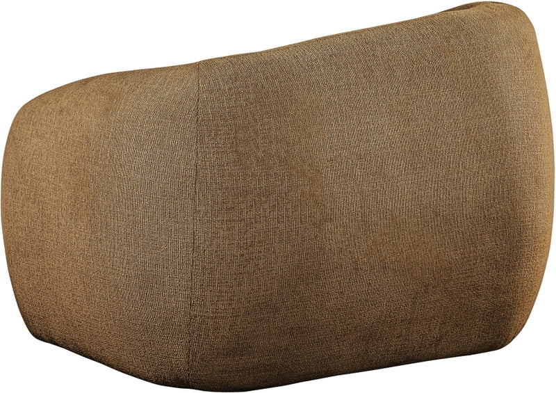 Elowen Fabric Upholstered Chair in Brown - 107Brown-C