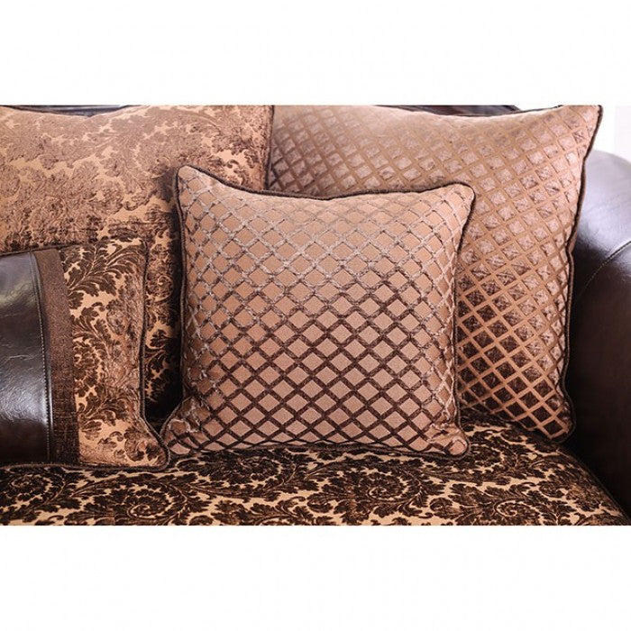 Elpis Brown/Espresso Sofa - SM6404-SF