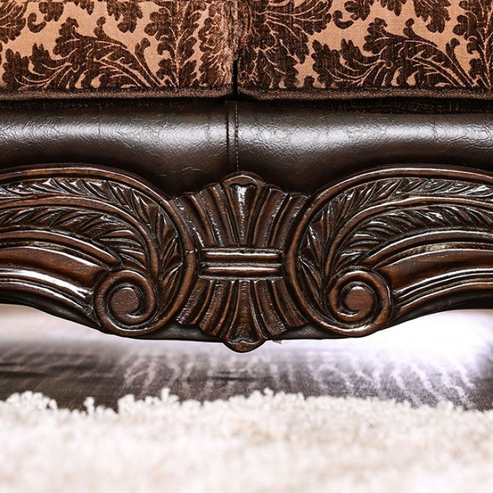 Elpis Brown/Espresso Sofa - SM6404-SF
