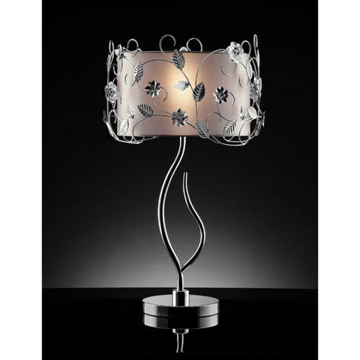Elva Silver/Chrome Table Lamp - L95121T