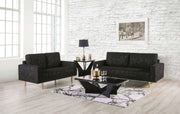 Elverum Black Loveseat - FM61000BK-LV