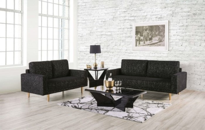 Elverum Black Loveseat - FM61000BK-LV
