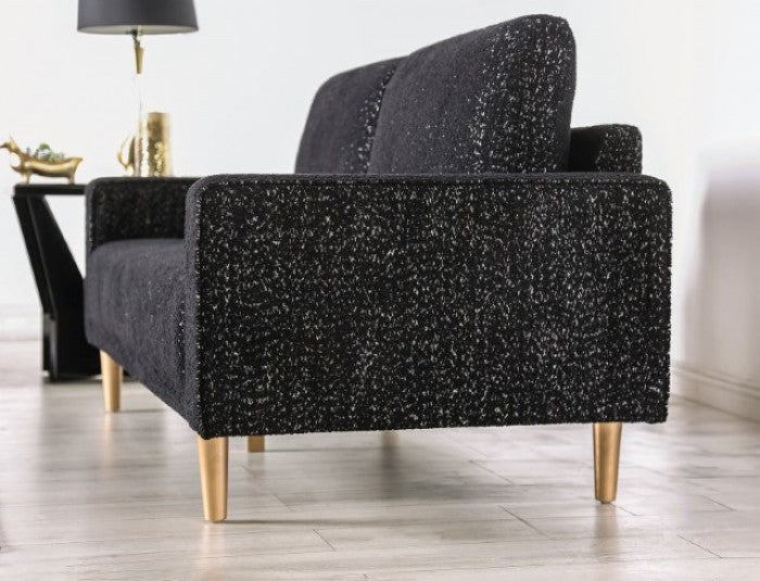 Elverum Black Loveseat - FM61000BK-LV