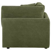 Elysia Fabric Upholstered Modular Corner Chair Green - 551896