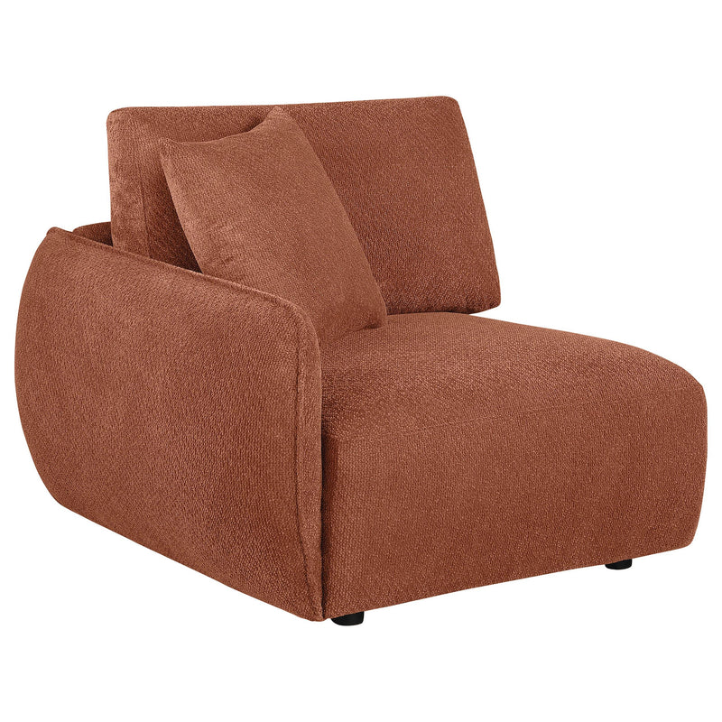 Elysia Fabric Upholstered Modular LAF Chair Coral - 551894LAF