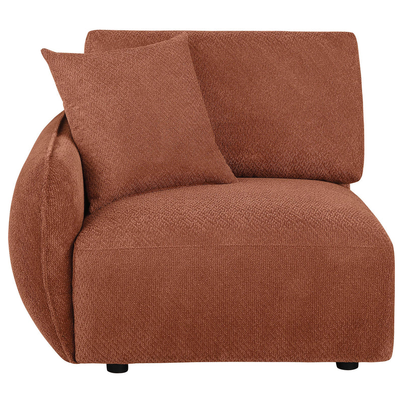 Elysia Fabric Upholstered Modular LAF Chair Coral - 551894LAF