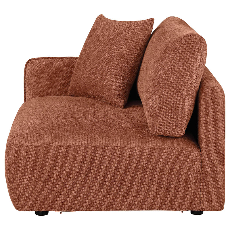 Elysia Fabric Upholstered Modular LAF Chair Coral - 551894LAF