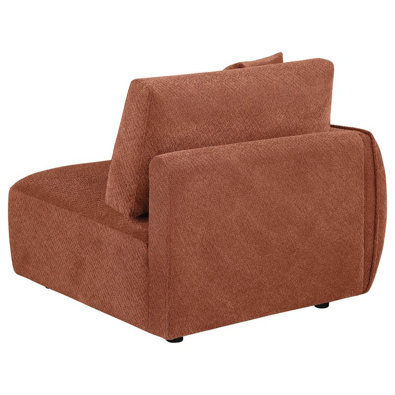 Elysia Fabric Upholstered Modular LAF Chair Coral - 551894LAF