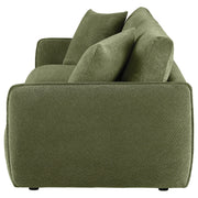 Elysia Fabric Upholstered Modular Lounge Loveseat Green - 551895-LOVE