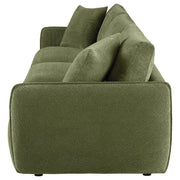 Elysia Fabric Upholstered Modular Lounge Sofa Green - 551895-SOFA