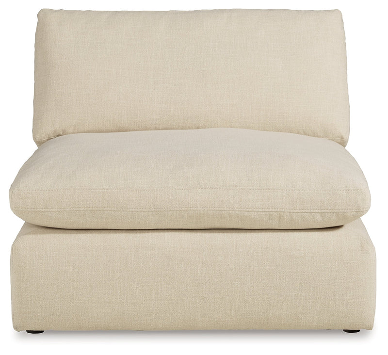 Elyza 3-Piece Sectional with Ottoman in Linen - PKG012966