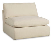 Elyza Linen 10 - Piece RAF Chaise Sectional - Gate FurnitureSectional
