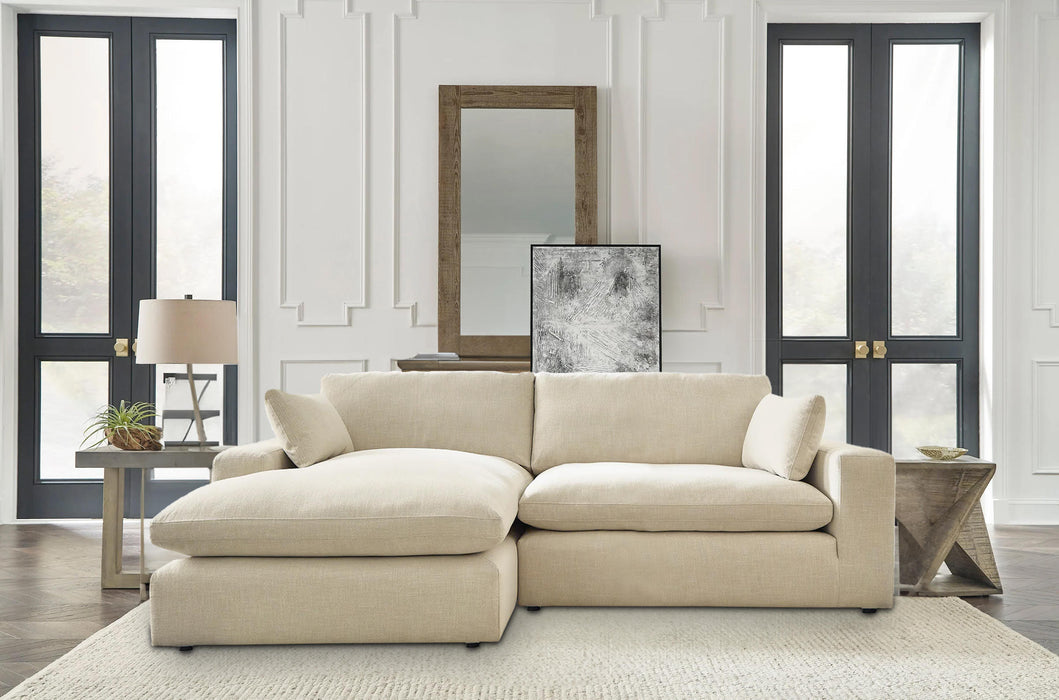 Elyza 2 Piece LAF Sectional with Chaise