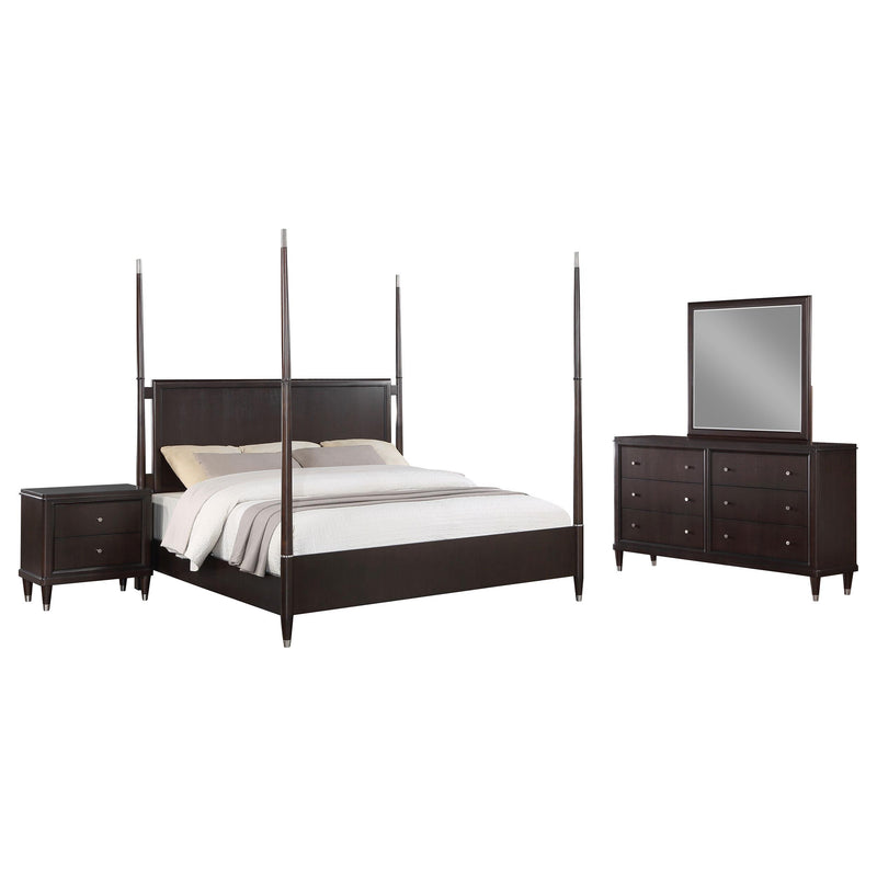 Emberlyn 4-piece Queen Bedroom Set Brown - 223061Q-S4