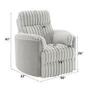 Emee Glider Recliner W/Swivel - LV04640