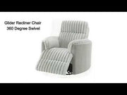 Emee Glider Recliner W/Swivel - LV04640