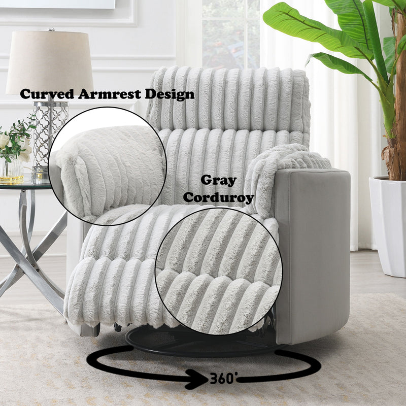 Emee Glider Recliner W/Swivel - LV04640