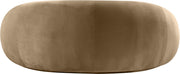 Emery 77" Velvet Upholstered Loveseat in Beige - 44044Beige-L