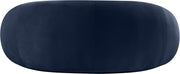 Emery 77" Velvet Upholstered Loveseat in Blue - 44044Navy-L