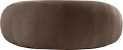 Emery 77" Velvet Upholstered Loveseat in Brown - 44044Brown-L
