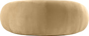 Emery 77" Velvet Upholstered Loveseat in Camel - 44044Camel-L