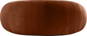 Emery 77" Velvet Upholstered Loveseat in Cognac - 44044Cognac-L