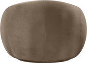 Emery Velvet Upholstered Accent Chair in Taupe - 44044Taupe-C