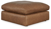 Emilia Caramel 5-Piece Sectional with Ottoman from Ashley - Luna Furniture