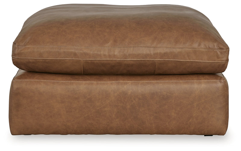 Emilia Caramel 5-Piece Sectional with Ottoman from Ashley - Luna Furniture