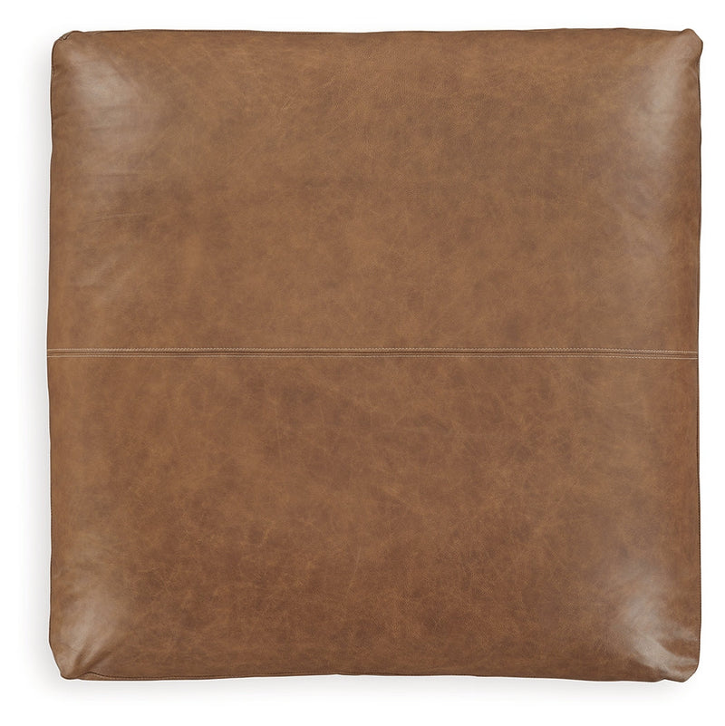 Emilia Caramel 5-Piece Sectional with Ottoman from Ashley - Luna Furniture