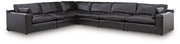 Emilia Black 6-Piece Sectional - 30902S5