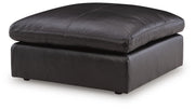 Emilia Black Oversized Accent Ottoman - 3090208