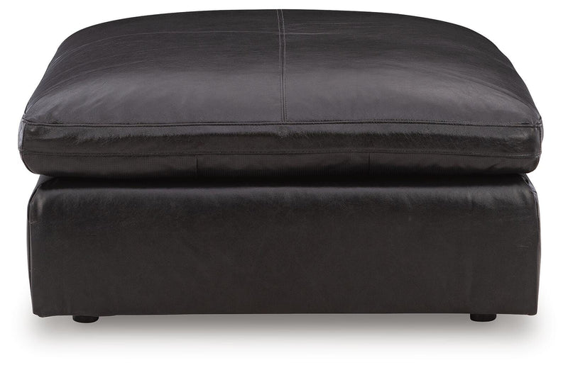 Emilia Black Oversized Accent Ottoman - 3090208