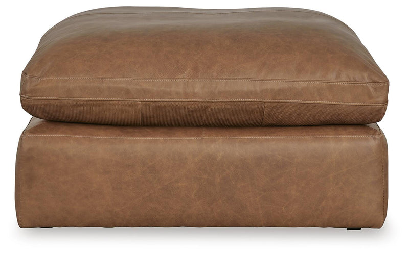 Emilia Caramel 3-Piece Sectional and 2 Ottomans - 30901U2