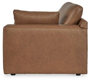 Emilia Caramel 3-Piece Sectional and 2 Ottomans - 30901U2