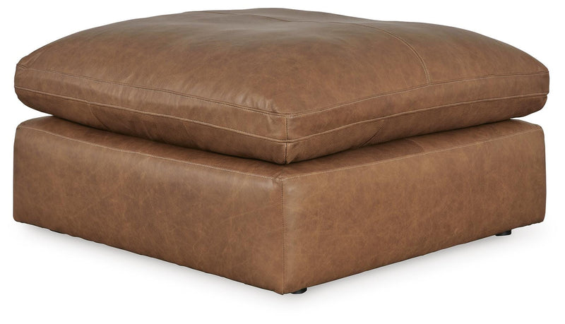 Emilia Caramel 3-Piece Sectional and 2 Ottomans - 30901U2