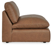 Emilia Caramel 3-Piece Sectional and 2 Ottomans - 30901U2