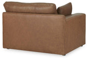 Emilia Caramel 3-Piece Sectional Sofa, 2-Piece Sectional Loveseat and Ottoman - 30901U3