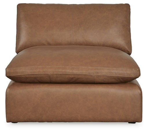 Emilia Caramel 3-Piece Sectional Sofa, 2-Piece Sectional Loveseat and Ottoman - 30901U3