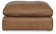 Emilia Caramel 3-Piece Sectional Sofa, 2-Piece Sectional Loveseat and Ottoman - 30901U3