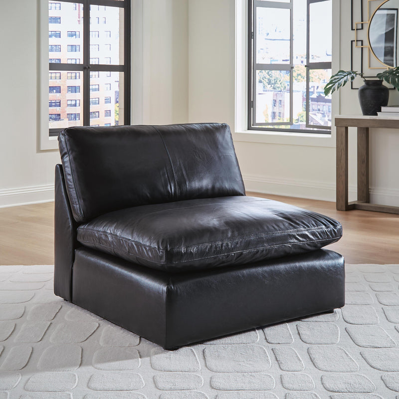 Emilia Sofa and Loveseat in Black - PKG024682