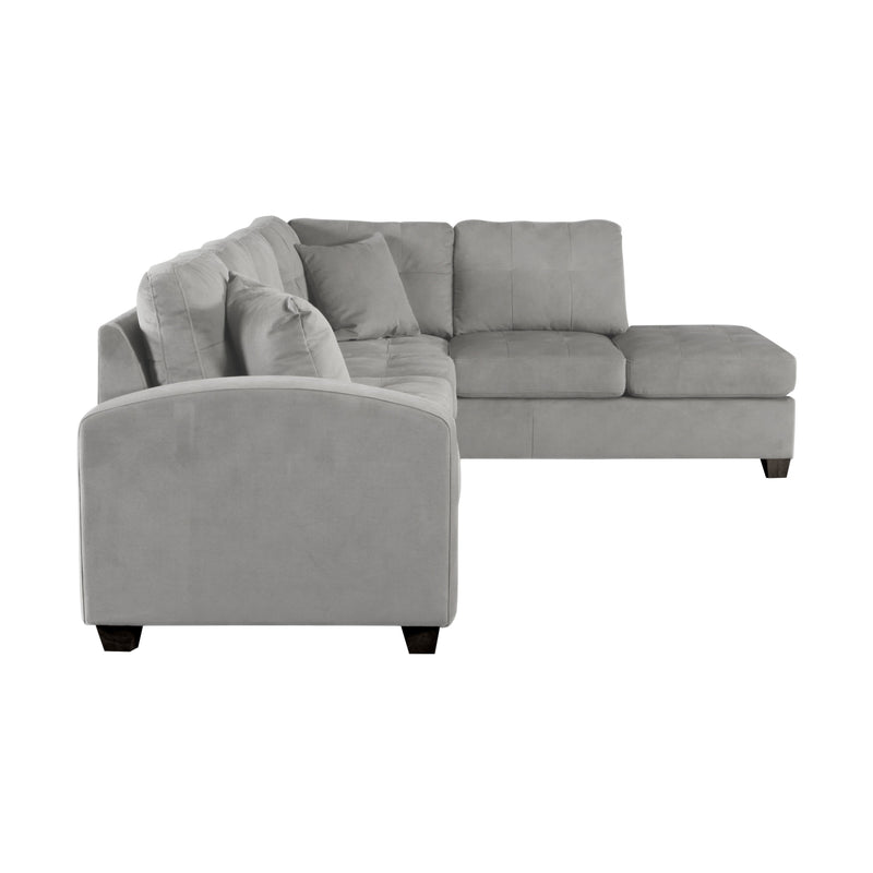 Emilio Taupe Reversible Sectional - Gate FurnitureSectional