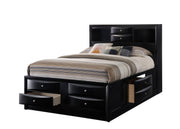 Emily Black Storage Platform Bedroom Set - Gate FurnitureBedroom Set