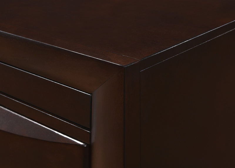 Emily Dark Cherry 68" TV Stand - Gate FurnitureTV Stand