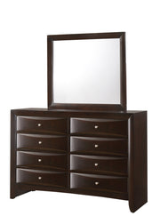 Emily Dark Cherry Storage Platform Bedroom Set - Gate FurnitureBedroom Set